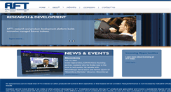 Desktop Screenshot of aftllc.com